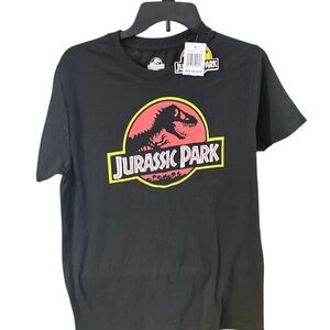 Jurassic Park Kids Black T-Shirt